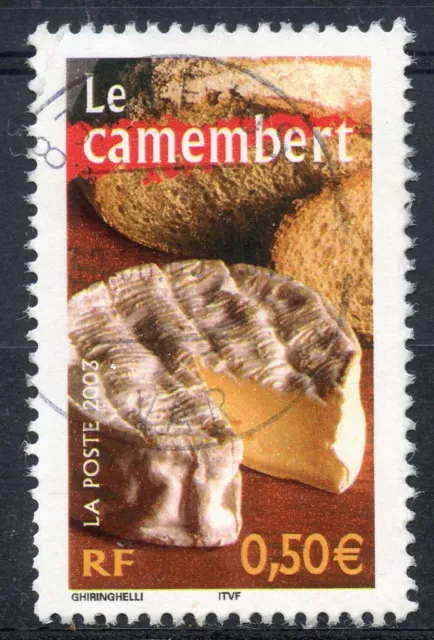 Timbre France Oblitere N° 3562 Le Camembert Fromage / Photo Non Contractuelle