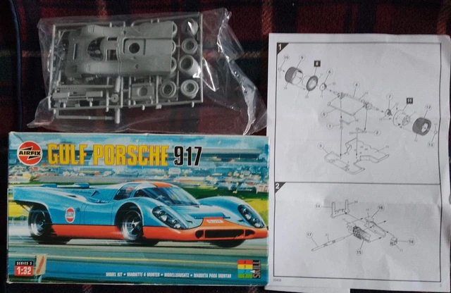 Slot car Porsche 917 LH Le Mans 1970 n° 25 Salzbourg 1/32 Le Mans miniatures 13207025M
