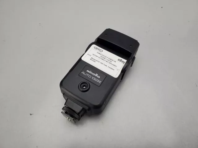 Minolta Auto 132X Shoe Mount Flash - Tested