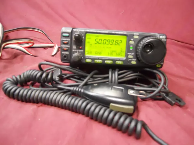 ICOM 706MKIIG HF/VHF/UHV all mode amateur radio.