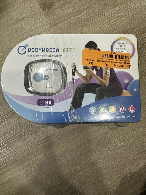 BodyMedia Fit Link Armband New Open Box