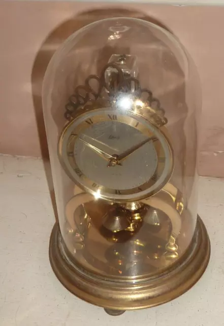 Vintage Schatz Anniversary Clock with plastic dome - for spares