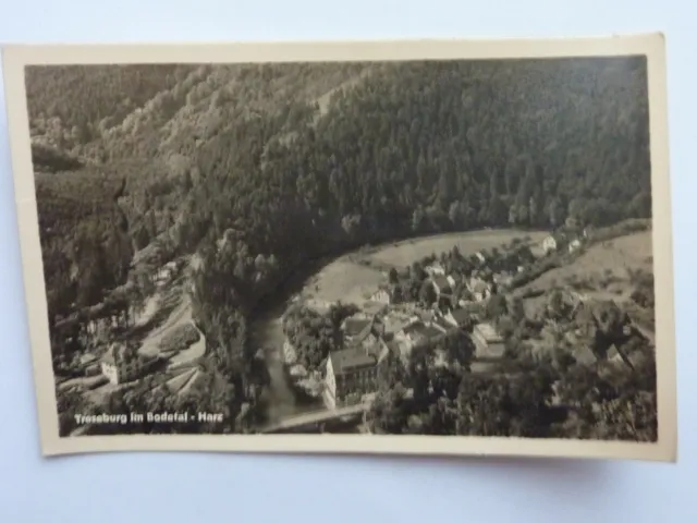 Alte Ansichtskarte Postkarte AK Treseburg im Bodetal Harz