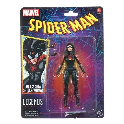 Marvel Legends Retro Series Jessica Drew Spider-Woman 6" Action Figure