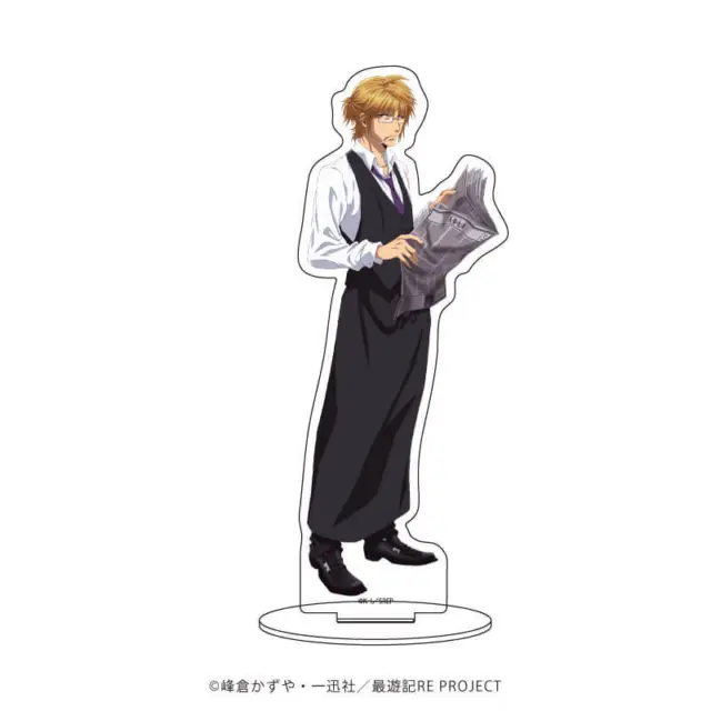 Presale Saiyuki RELOAD ZEROIN Genjo Sanzo Cafe ver. Acrylic Stand Figure Japan