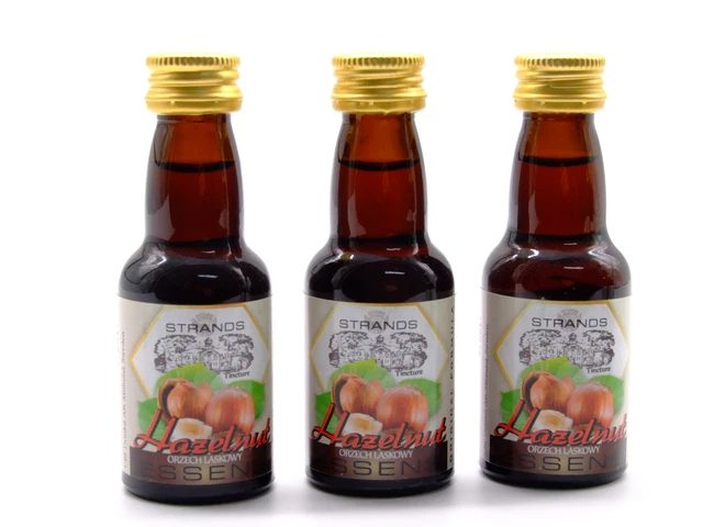 3 avellanas 25 ml - esencia de vodka sin alcohol, esencia aromatizante