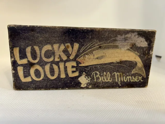 Lucky Louie 5 ½” Plastic Louie “Herring Yellow” Pattern Salmon Plug #B44