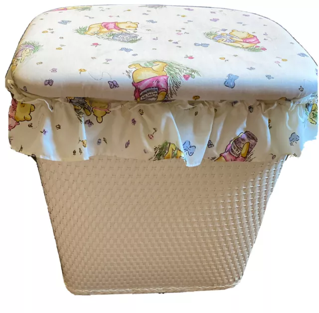 Classic Winnie the Pooh Wicker Hamper Baby Laundry by Badger B63