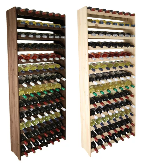 Étagère à Vin Range-Bouteilles Armoire A Vin Pour 91 Bouteilles 172 CM RW-3-91/2