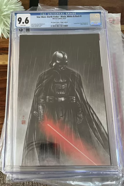 Star Wars: Darth Vader Black, White & Red #1 Virgin CGC 9.6