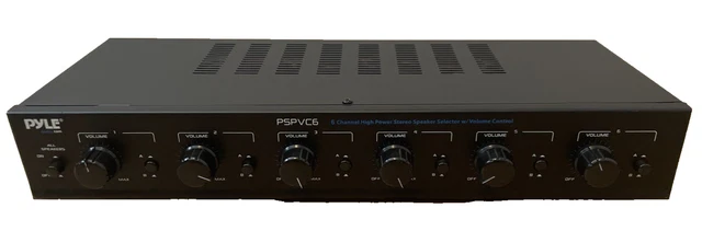 Volume Control Pyle Pspvc6 Pyle PSPVC6 Channel High Power Stereo