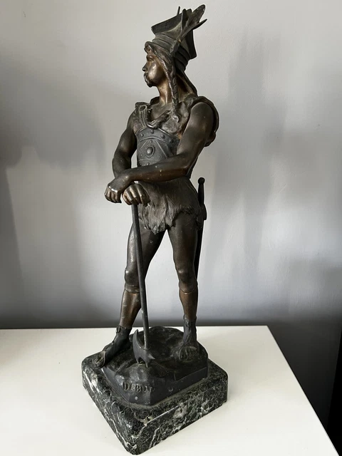 Buste bronze Vercingétorix