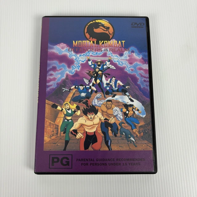 MORTAL KOMBAT DEFENDERS Of The Realm Volume 6 DVD Region 4 PAL Free