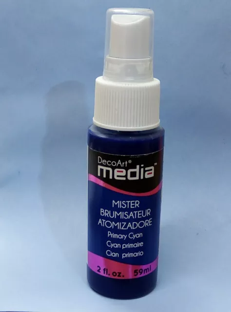 Primary Cian DecoArt Media Acrílico Mister Spray 2 oz (59 ml)