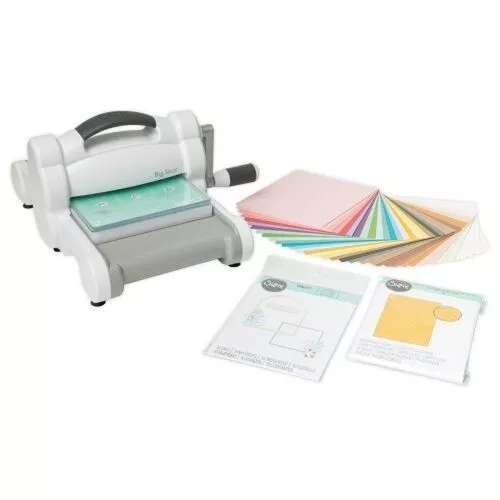 Fustellatrice Sizzix Big Shot Starter Kit Con Cartoncini Macchina Per Fustelle 3