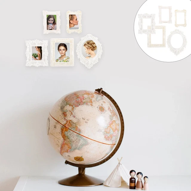 5pcs European Style Wedding Small Photo Frames Table Centerpiece