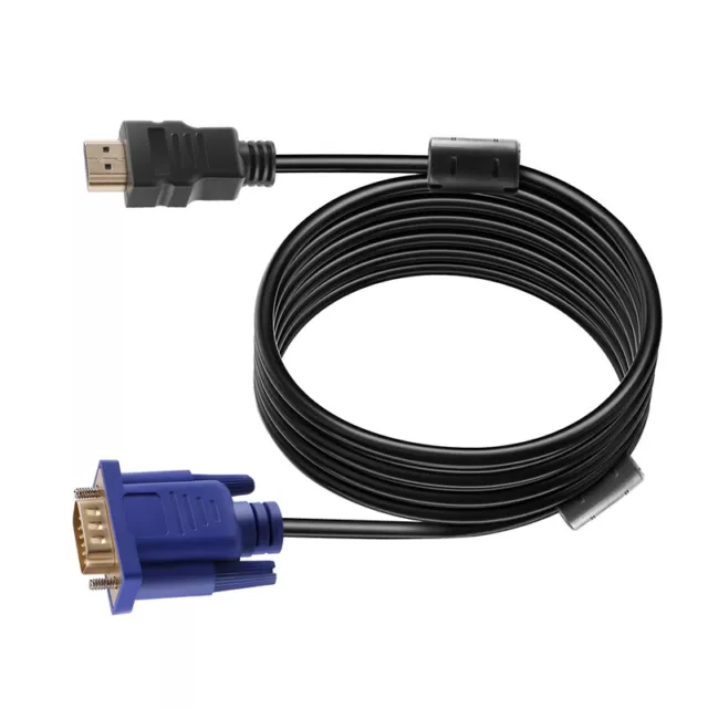1.8M  TV  to VGA 15 Male Adapter Cable Converter for PC  DF  M4V52714