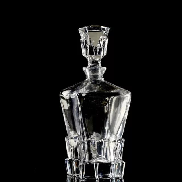 Euro Design Glass Whisky Bottle Wine Decanter Spirit Bottle Liquor Bottle 800ml