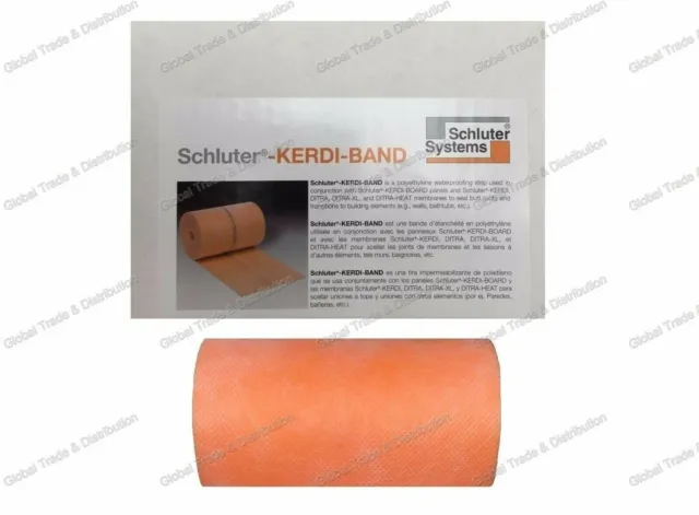 Schluter Systems Kerdi Band Waterproofing Polyethylene Membrane Strip KEBA