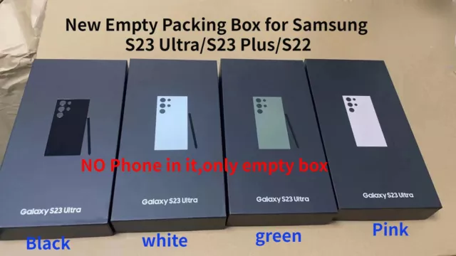 Samsung S23/S23+/S22+/S22Ultra 5G 1:1 Non working Dummy Display Phone&Retail Box