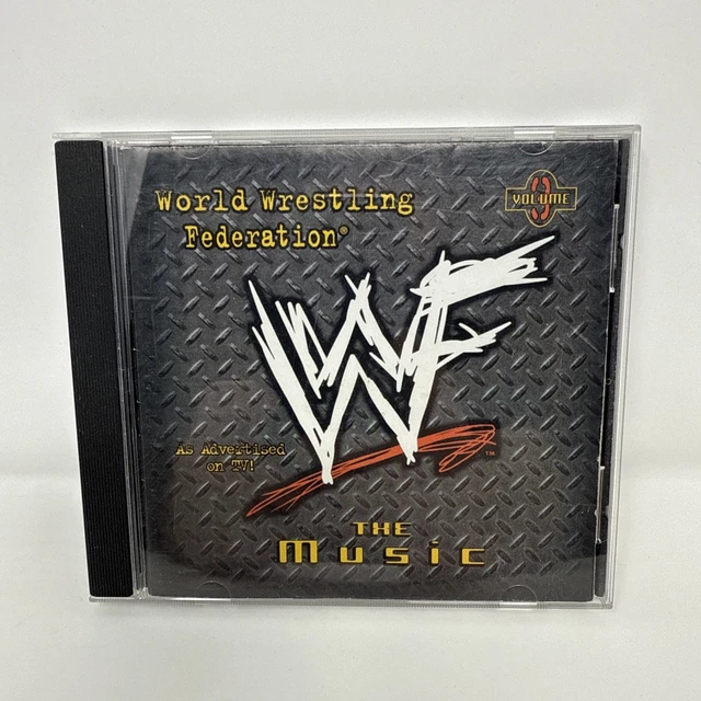 WWF /WWE THE Music Vol 5 & Voices Vol & Forceable Entry 9 CD
