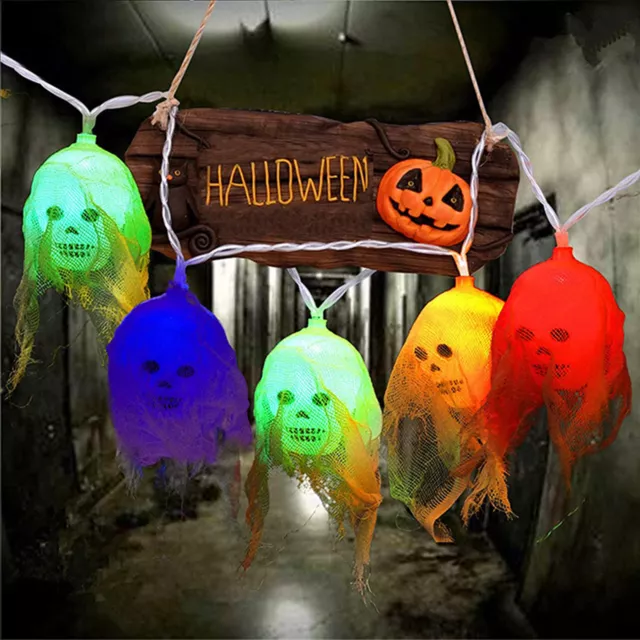 2.5/5m Halloween Decoration Light  Powered Increase Atmosphere Halloween