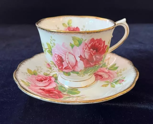 Royal Albert American Beauty Tea Cup & Saucer