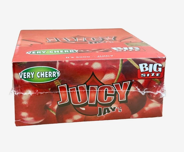 JUICY JAY FLAVOURED Rips Big Size Cherry Premium Flavour £26.66 ...