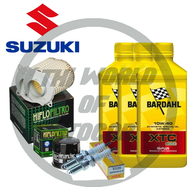 Kit Entretien Yamaha Tricity 125/150 - Huile 5W40 Bardahl XTM, Filtre à Air MEIWA, Bougie NGK
