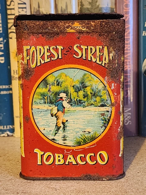 forest and stream tobacco Field & Pipe (1965) Forest and Stream Tobacco Tin