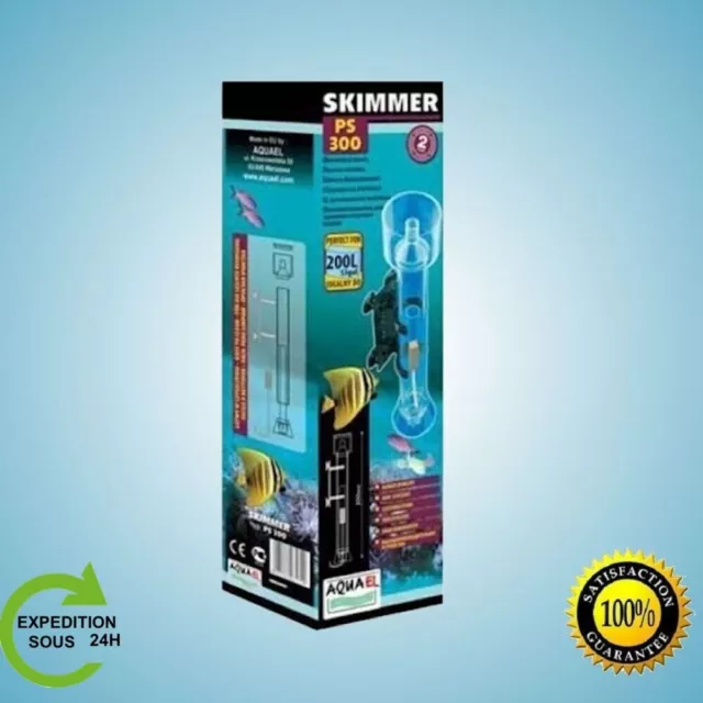 Ecumeur Skimmer 200 L. Pour Eau De Mer Purificateur Aquael 200 Litres Aquarium