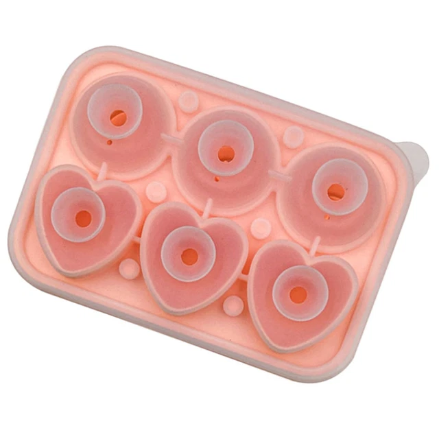 1 juego de bandeja de cubitos de hielo para el hogar molde de hielo conveniente molde congelador hielo encantador