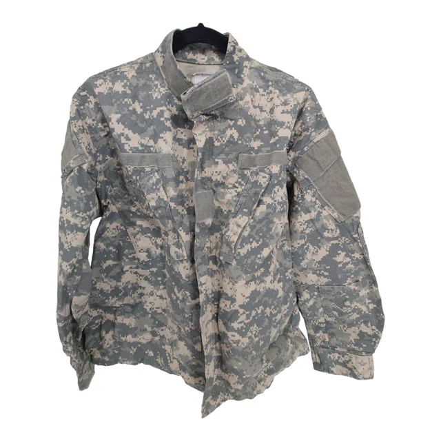 US ARMY Digital Camo COAT COMBAT Uniform ACU 8415-01-586-0628 Medium X-Short