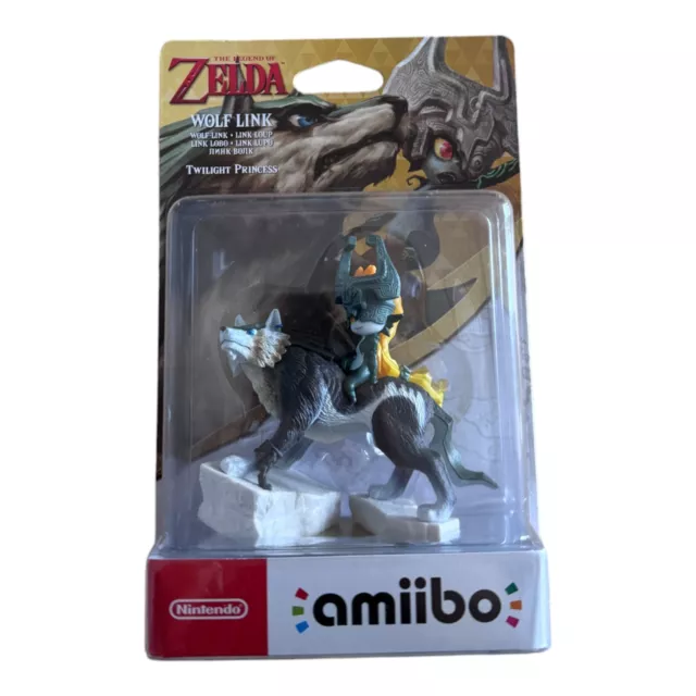 Nintendo The Legend of Zelda: Amiibo Wolf-Link, Spielfigur, Twilight Princess