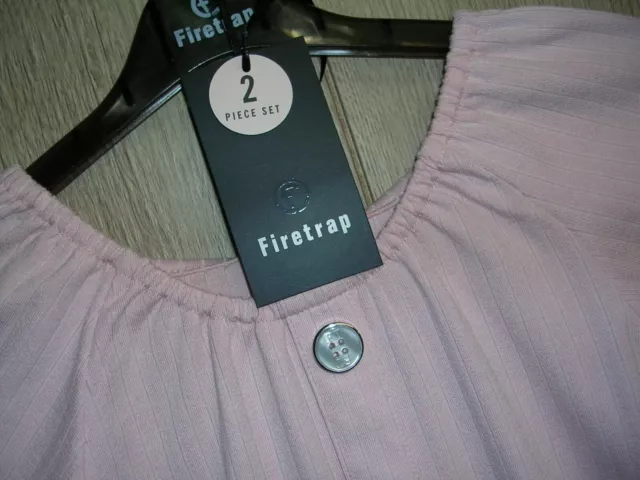 Pantaloncini Firetrap nuovi con stampa floreale rosa per ragazze età 6-7 122 cm prezzo di ricambio £24,99 3