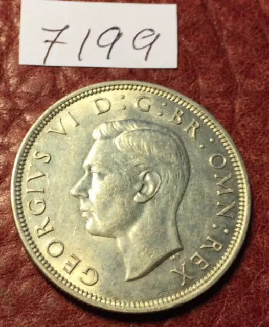 KING GEORGE VI  SILVER HALFCROWN  (0.500) 1941 uncirculated  - JOB LOT 7199