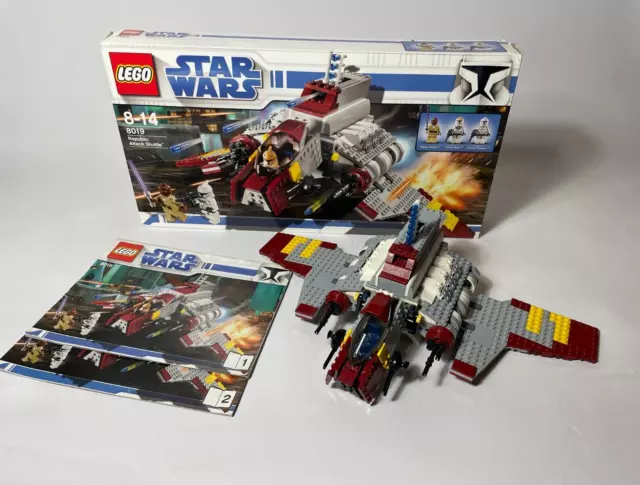 LEGO 8019 Republic Attack Shuttle STAR WARS ohne Figuren
