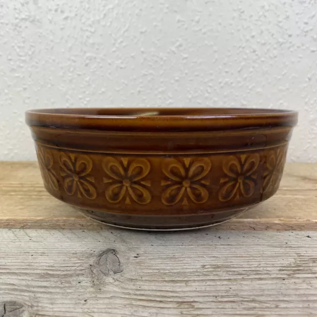Brown Decorative Bowl/Dish/Planter Vtg Retro Mid Century Modern Polish Pottery