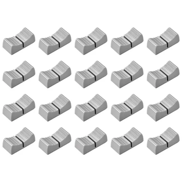 20pcs 24mmx11mmx10mm Consoles Blender Sliding Controller Fader Knobs Replacement f A5T7