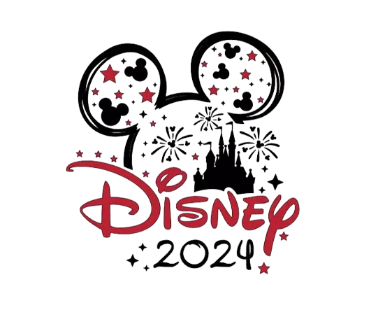 Disney 2024 Heat Transfer Iron On Film T Shirt Hoodie Light Or White Clothing