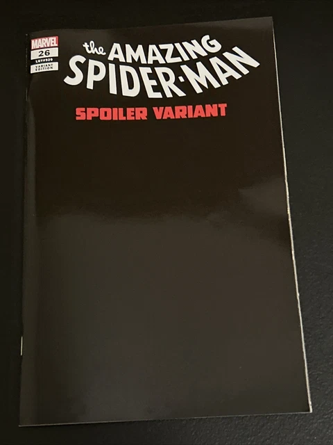 2023 Marvel Comics AMAZING SPIDER-MAN #26 SPOILER VARIANT DEATH OF KAMALA