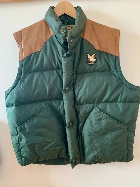 Doudoune Chevignon Verte Vintage - Down Jacket Togs Unlimited - Occasion Très Bon État - Taille L