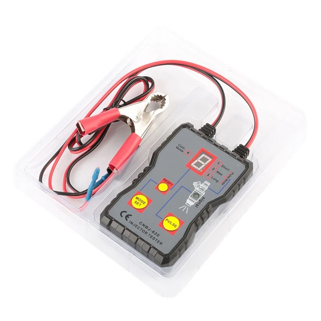 Testeur D'Injecteur Automatique 12V - 4 Modes D'Impulsion Nettoyeur Injecteur Carburant | QWORK