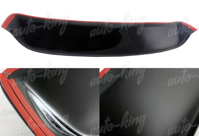 Black Abs Plastic Rear Window Roof Visor Spoiler Wing 02-06 Acura Rsx Dc5