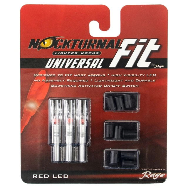 Nockturnal Universal Fit Lighted Nock - Red