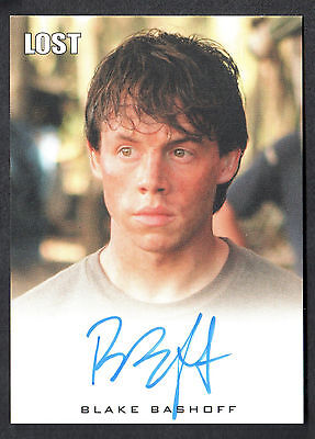 LOST ARCHIVES (Rittenhouse/2010) AUTOGRAPH CARD by BLAKE BASHOFF