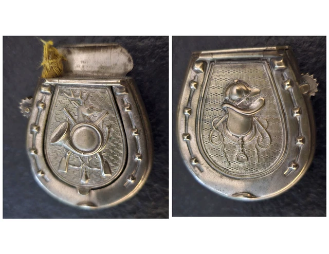 Ancien Collier De Poitrine Cuir Circle Y Pour Cheval - Modèle 4263-91 Argenté