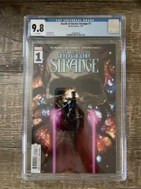 DEATH OF DOCTOR STRANGE #1 (2022, Marvel) CGC 9.8