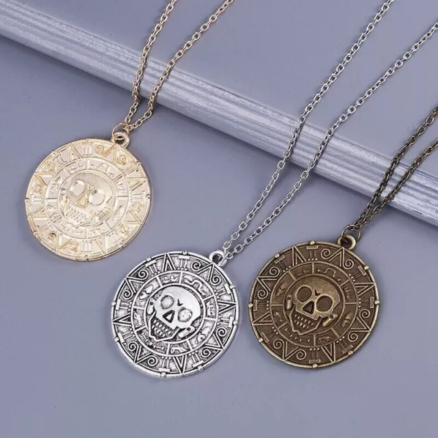 Pirates of the Caribbean Inspired Cursed Aztec Coin Medallion - Set of 3