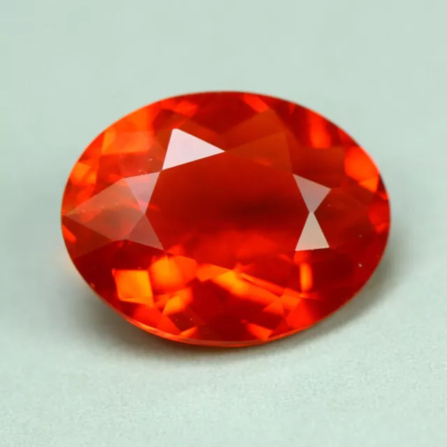 0.75 CTS_LOOSE STONE_100 % Natural Untreated Mexican Reddish Orange ...